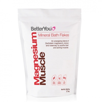 Better You Magnesium Muscle Mineral Bath Flakes 1kg